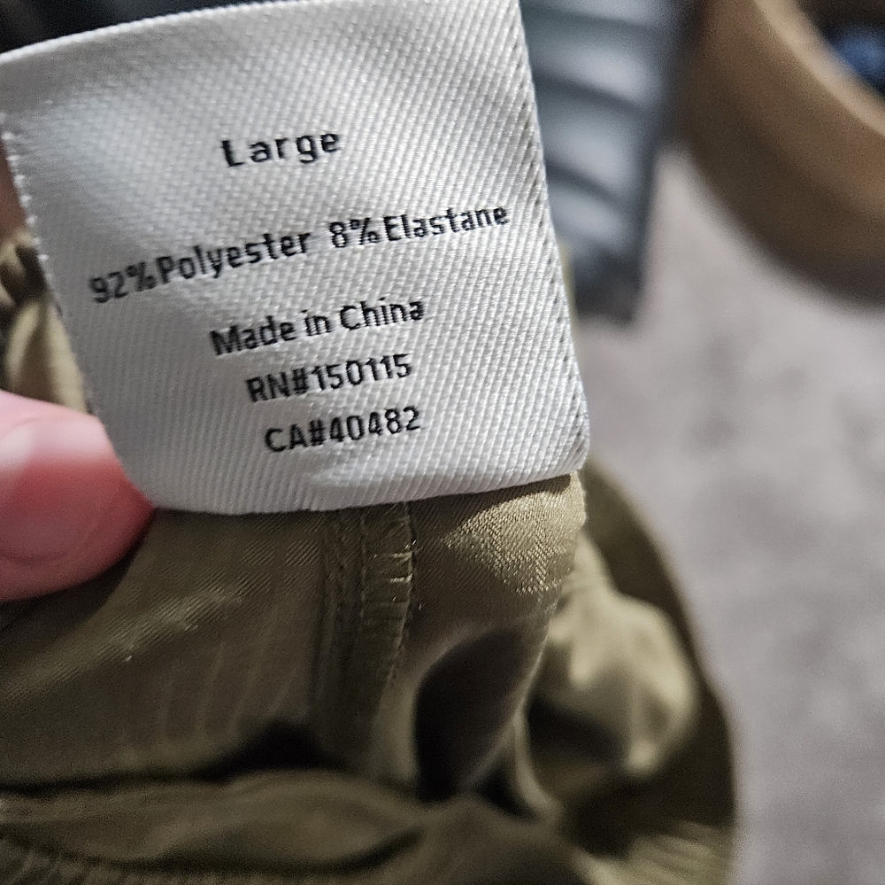 NWT Varley Martini Olive Green Office Tacoma Straight Pleat Pant Large - Picture 7 of 11